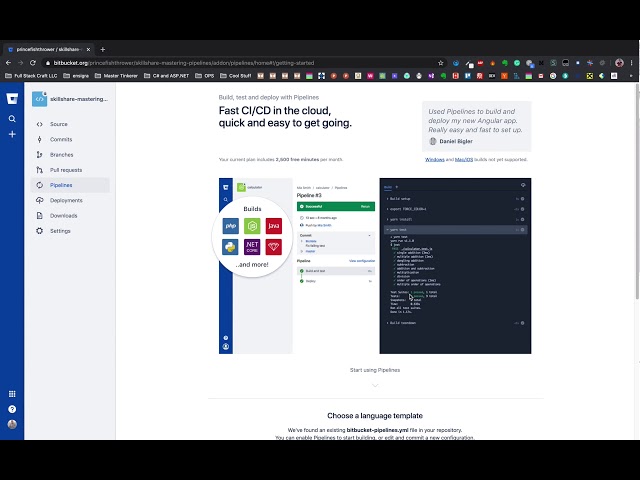 Mastering Bitbucket Pipelines - Lesson 3: Creating Your First Pipeline