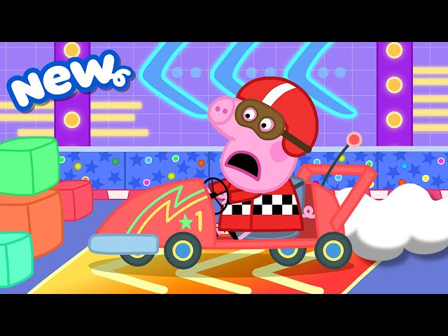 Peppa Pig Tales 2026 🏁 Peppa's MEGA Electric Race Track 🏎️ BRAND NEW Peppa Pig Episodes
