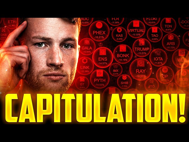 MASSIVE Crypto Capitulation!! [WHAT I’M DOING NEXT]