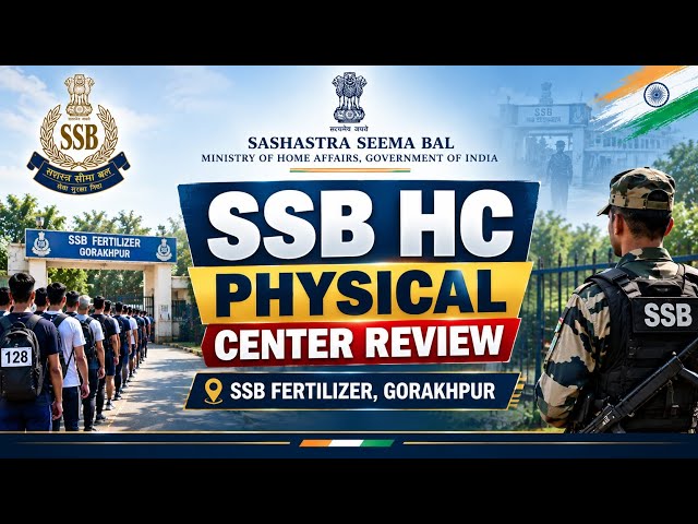 SSB Head Constable Physical 2026🔥 | Gorakhpur Fertilizer Camp Today Review | Full Physical Details