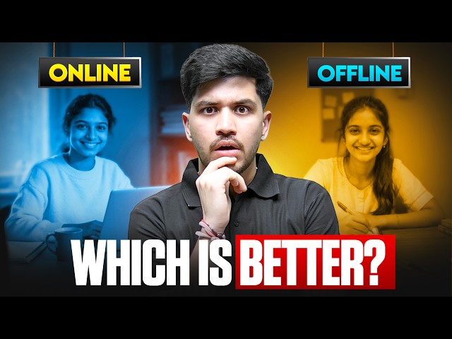 Online vs Offline Classes: Which Helps You Become Topper?🤔