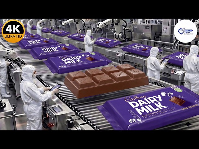 Inside Factory: How Millions of Cadbury Chocolate Bars Are Made (Full Process)