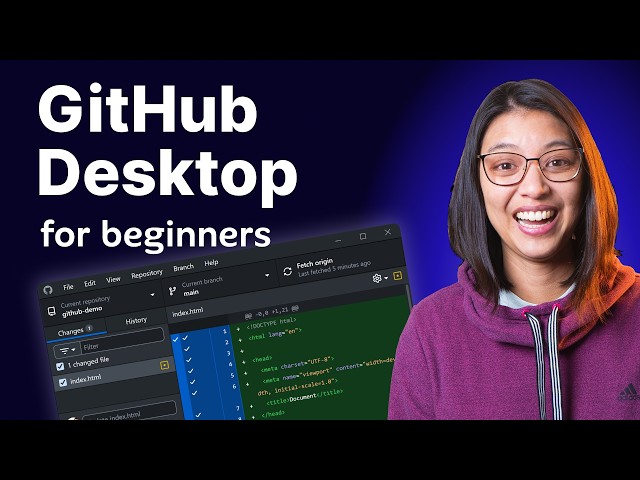 Learn GitHub without needing the terminal | GitHub Desktop Beginners tutorial