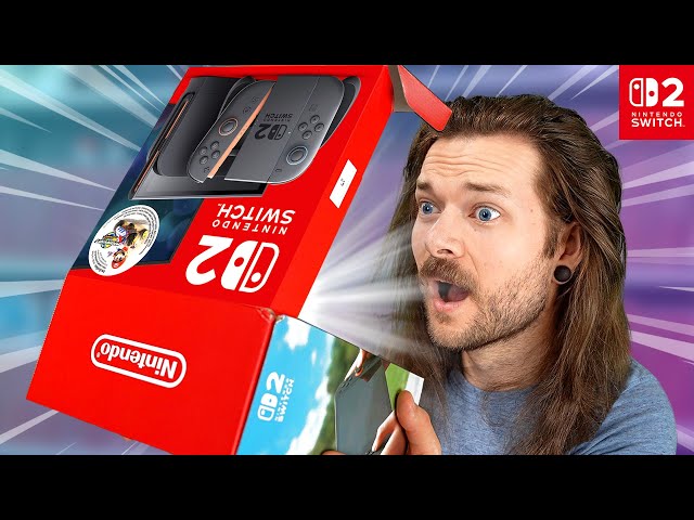 THE NINTENDO SWITCH 2 IS FINALLY HERE!!!