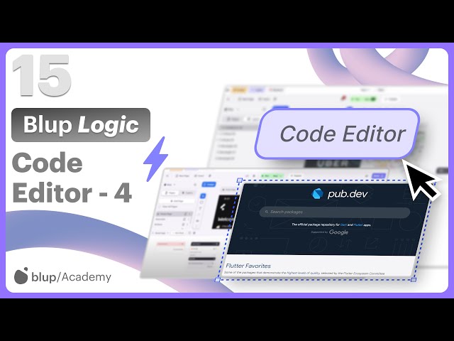 Blup Code Editor: Adding Pub.dev lib in Blup. | Flutter 3rd party lib | #flutter #blup #codeeditor
