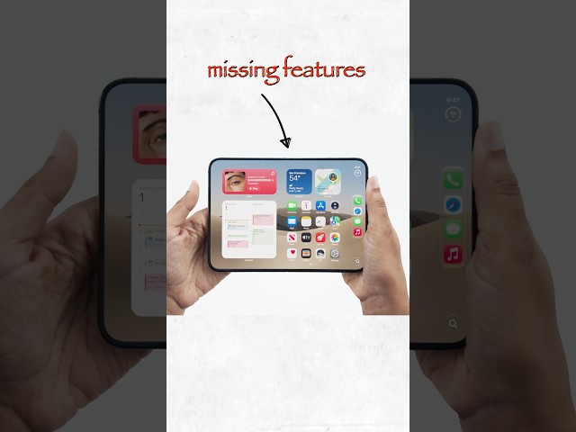 Missing features in iPhone Duo #iphoneduo