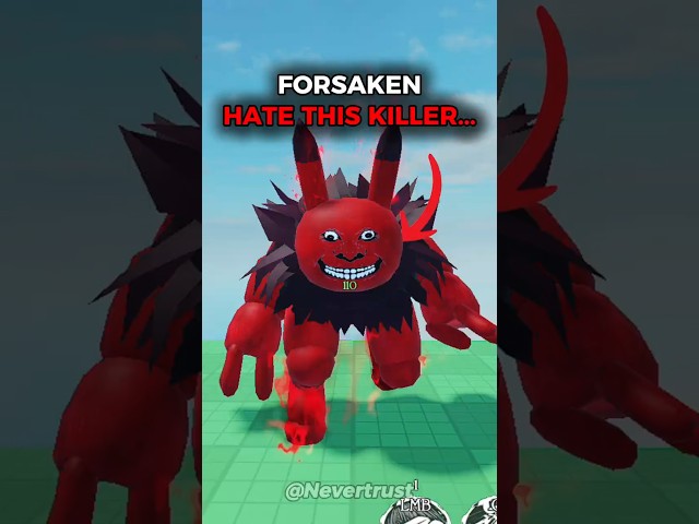 Most UNFAIR LOOP SPOT in Forsaken 😭😭 #forsaken  #roblox