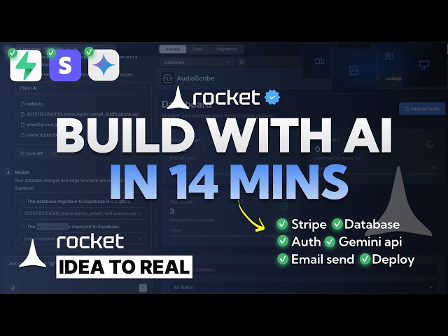 ROCKET AI Just Killed Every AI App Builder (it's FREE)