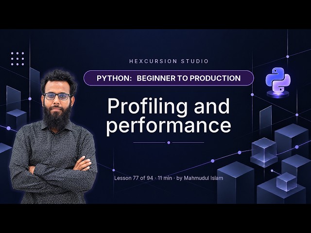 Python Profiling — Find the Slow Part of Your Code | Python 77/94
