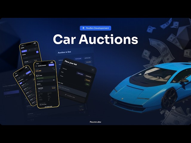 PeuRen Development - Car Auctions | Advanced [ESX/QB/QBX] | FiveM