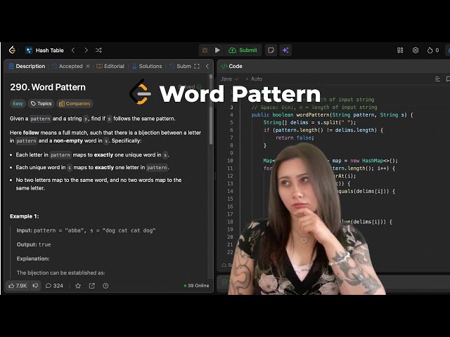 Word Pattern LeetCode - Java