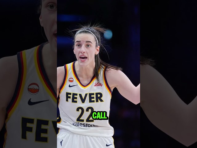 Caitlin Clark Couldn't Believe the Refs Missed This! 👀 #caitlinclark #wnba #shorts