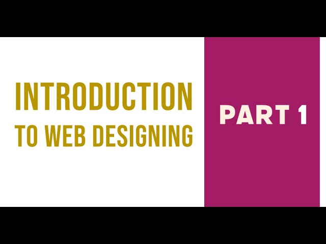 Part 1 | Web Designing Malayalam Tutorial