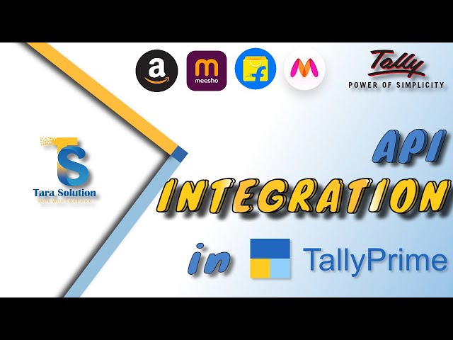 Tally API Integration | Import your Data from E-commerce, CRM, Website to TallyPrime