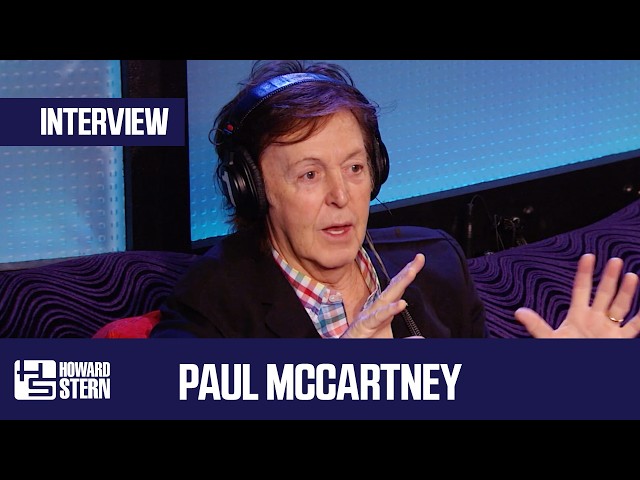 Paul McCartney | Howard Stern Interview