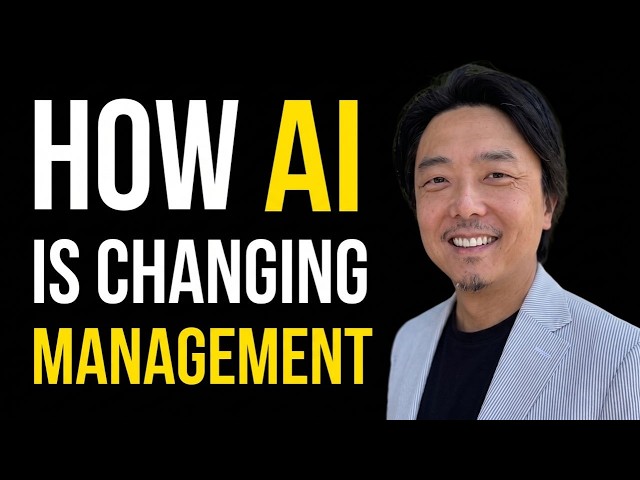 How AI Is Changing Management at Work: From AI Assistant to AI Chief of Staff with Erkang Zheng
