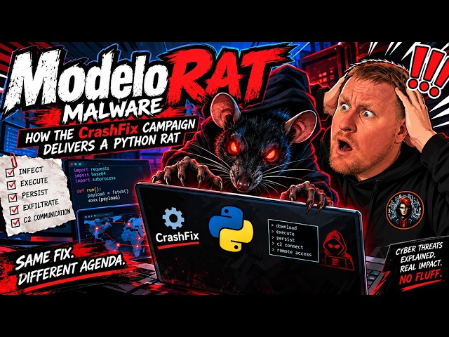 ModeloRAT Malware Explained: How CrashFix Delivers a Python RAT