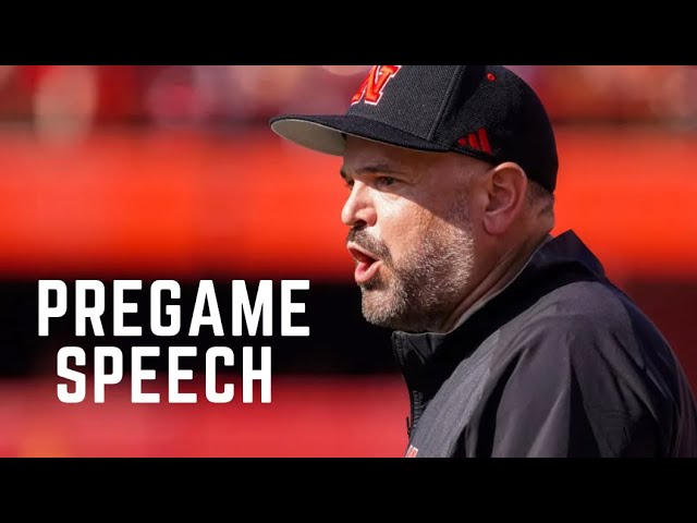 Matt Rhule gives emotional pregame speech before debut with Nebraska 🔥🔥 ￼