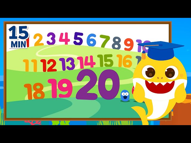Learn to Count and Write Numbers🔢 | Number Song | Baby Shark Classroom - Learning for Kids