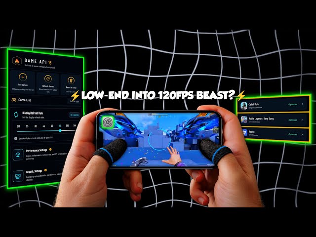 I Tested NEW Smoother Gaming Optimization on a LOW-END Phone! ⚡Does it reall 120FPS?!