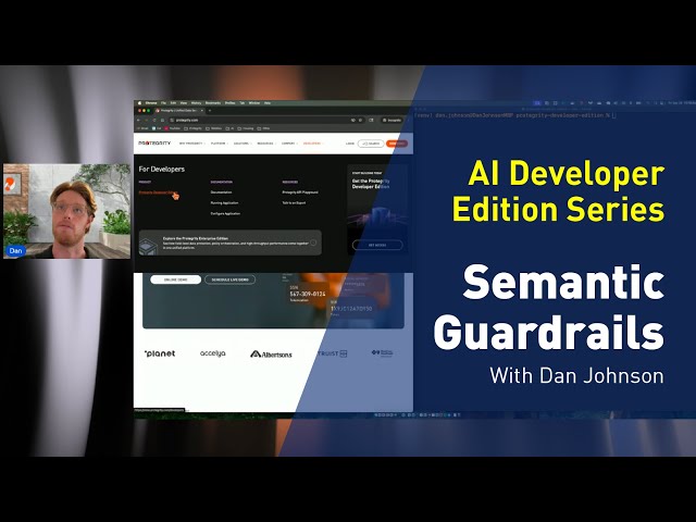 Semantic Guardrails for AI/ML - Protegrity AI Developer Edition