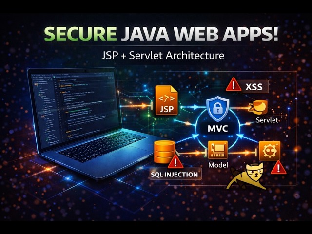 Secure Java Web Apps Explained! JSP & Servlet Architecture + Security Best Practices