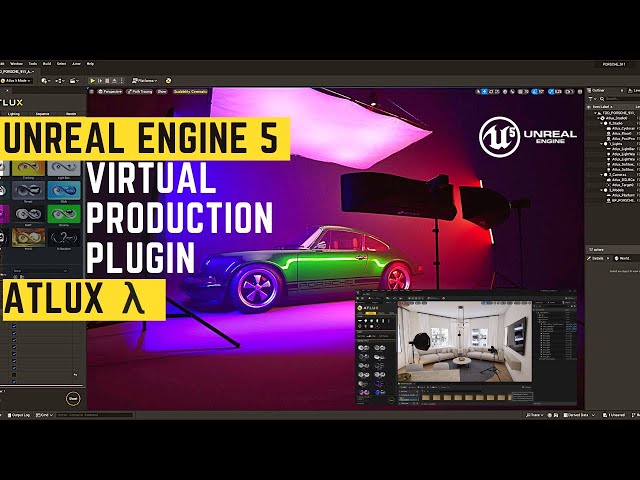 A Super Visualization Plugin for Unreal Engine 5: Atlux λ