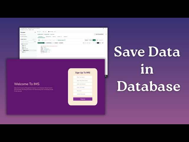 How to Save Data in MongoDB | Create New User in Node.js Step-by-Step