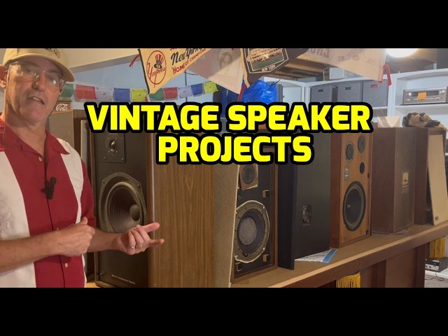 Vintage Speaker Projects Coming Up- Advent / KLH / Ohm