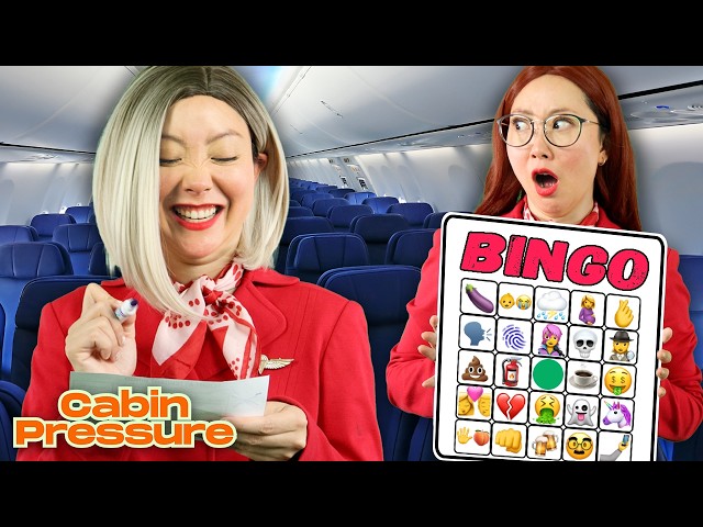 Flight Attendant Bingo Gets Seriously Chaotic | CABIN PRESSURE | EPISODE 11