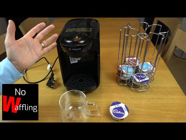 How to Use Bosch Tassimo Suny Coffee Machine - Beginners guide