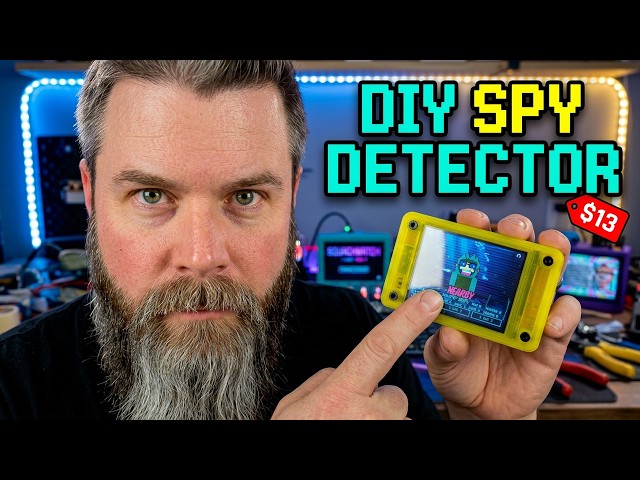 I Made a $13 Surveillance Detector (And It Actually Works)