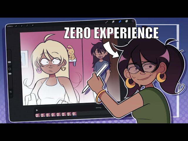 Trying to learn animation!! // (in order to make my OCs feel more real)