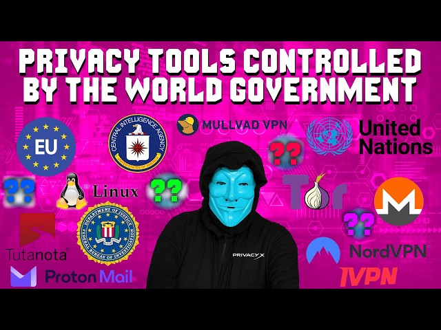 EVERYDAY Privacy Tools NOW Controlled By The WORLD GOVERNMENT!