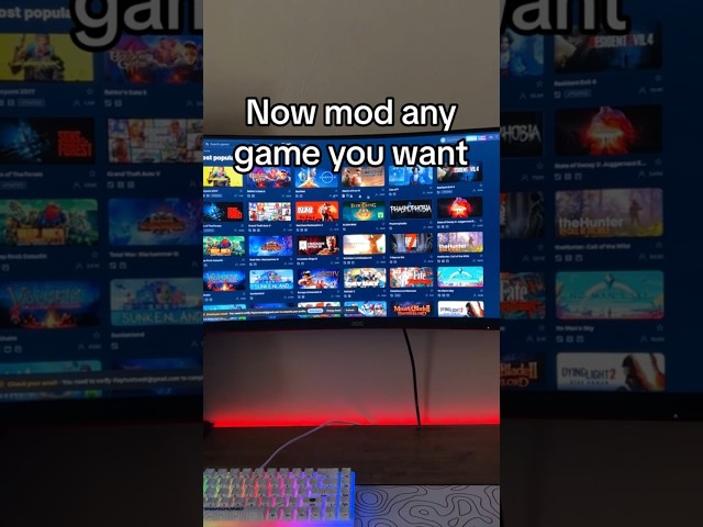 Easiest way to mod any game you want 😈 #computertips #gaming  #computertricks