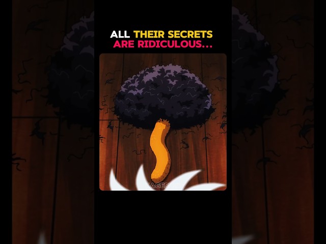 All their secrets are CRAZY 💀