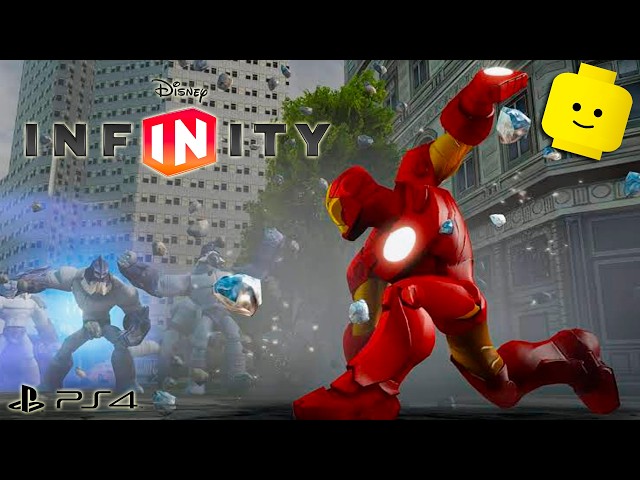 IRON MAN Marvel Super Heroes The Videogame: Episode 1 - Disney Infinity 2.0 PS4 Gameplay