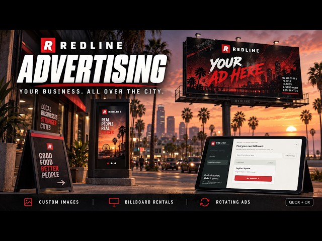 FREE - Redline Advanced Billboards Script