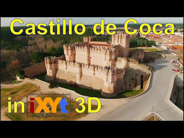 Coca Castle,  Segovia, Spain in iXYt 3D video for VR