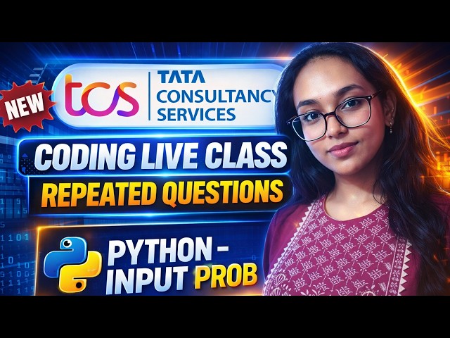 TCS NQT Coding Repeated Questions | Coding in Python | Input in Python