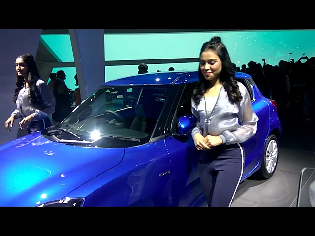 Swift Electric Car (Maruti Suzuki Swift Hybrid at India Auto Expo 2020)