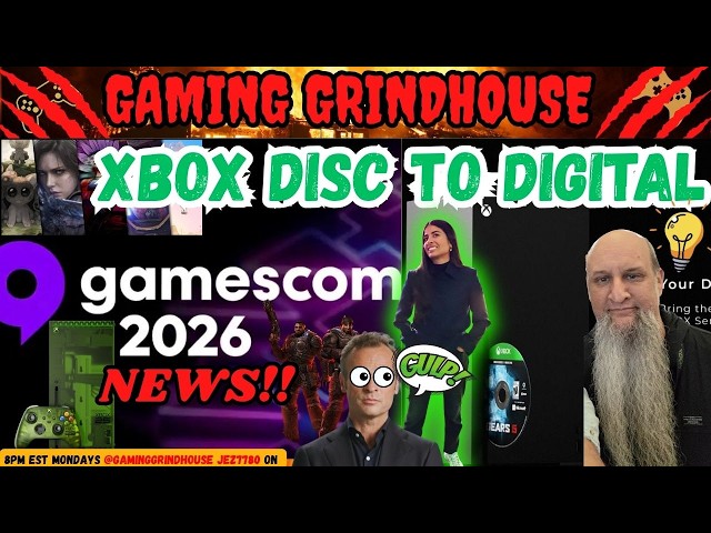 XBOX JUST REVEALED THE FUTURE?! 🔥 Disc-to-Digital + Gamescom 2026 NEWS