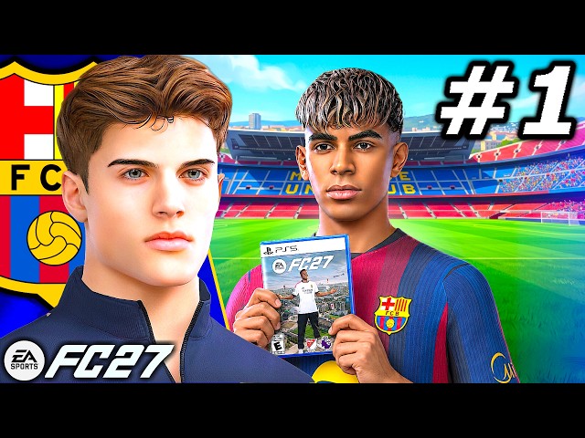 FC 27 Barcelona Career Mode EP1...
