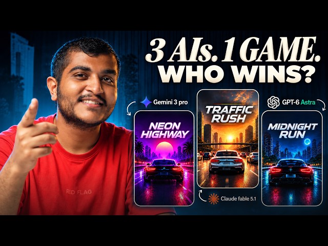 I Asked AI Models to Build Traffic Rider… Here’s What Happened