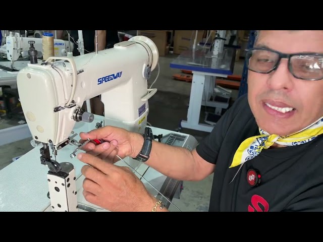 How to Install the Guide on a Post Bed Machine | SPEEDWAY SW-810 | Beginner's Tutorial