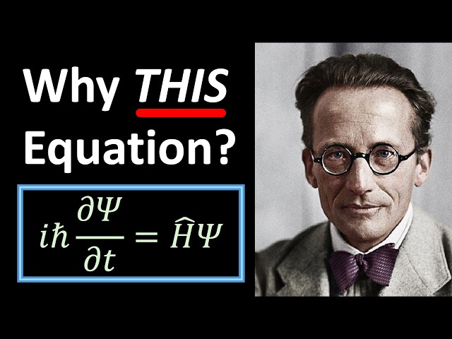 The Schrödinger Equation Explained from First Principles