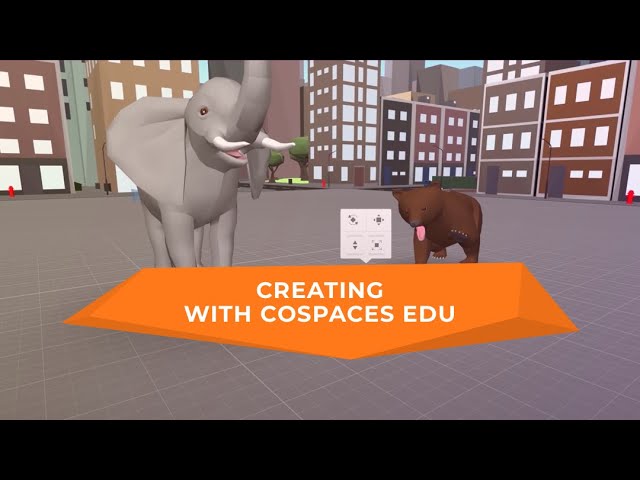 Creating in CoSpaces Edu - Beginner tutorial