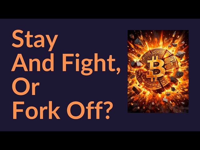 Stay and Fight, or Fork Off?