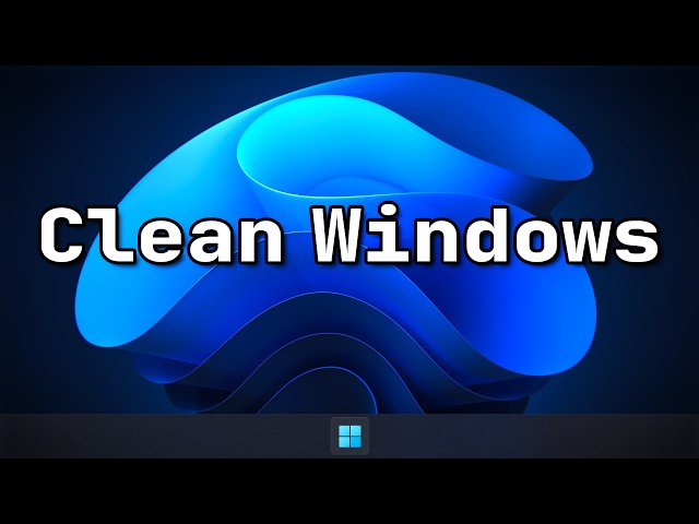 I Stripped Windows 11 to Almost Nothing… It Ran Shockingly Well
