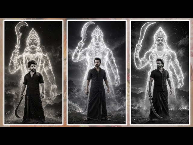Instagram Trending Karuppu Surya Movie Photo Editing Tutorial | Tamizhan Tech 